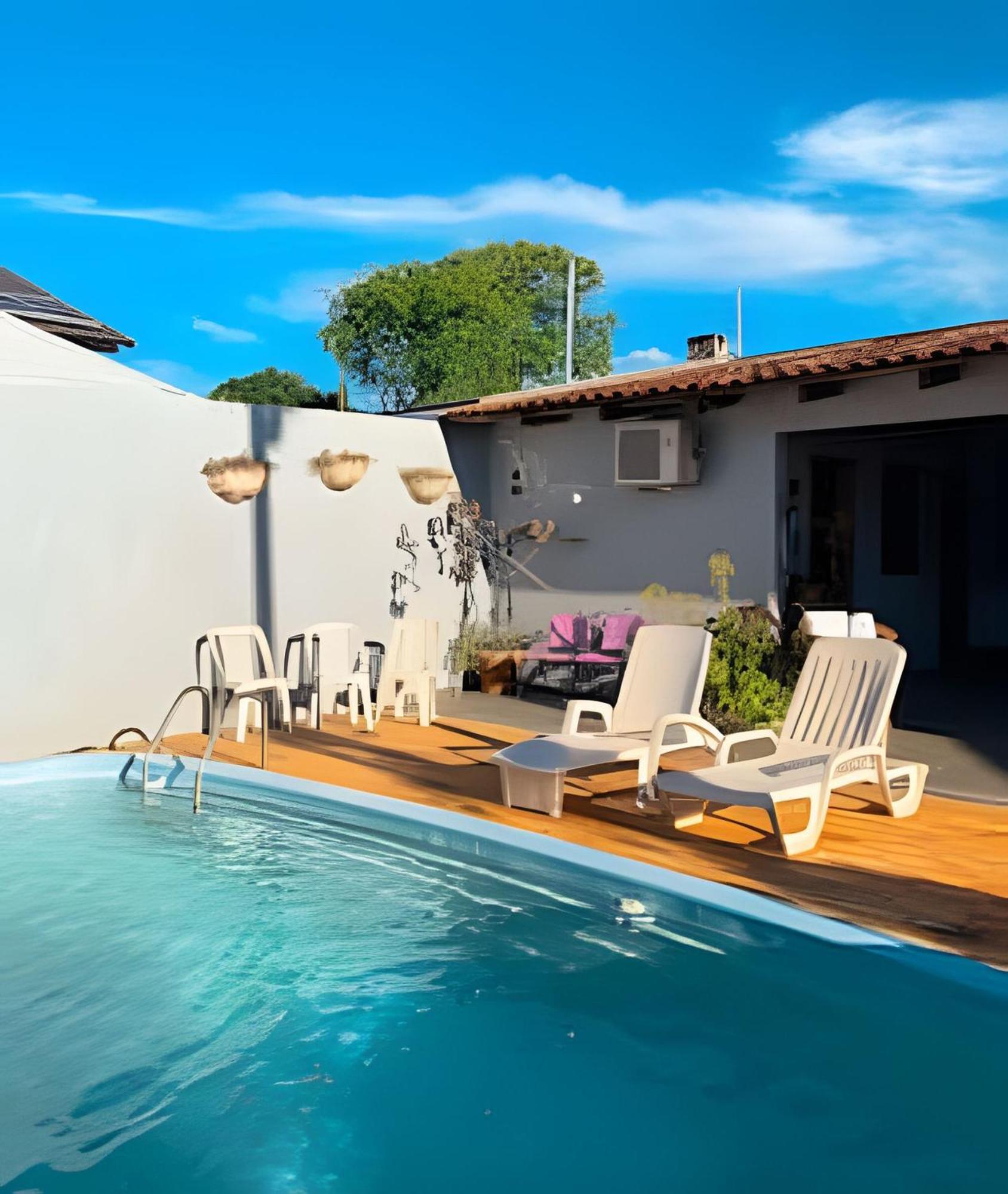 Casa Com 3 Suites E 1Quarto Piscina Ar Para 10 Hospedes Foz do Iguacu Exterior photo